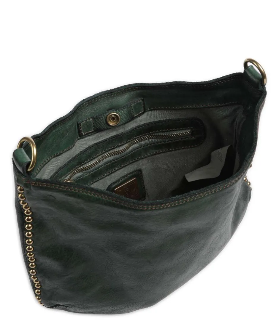 Campomaggi Shoulder Bags|Hobo Bags-Hobo bag grained cow leather