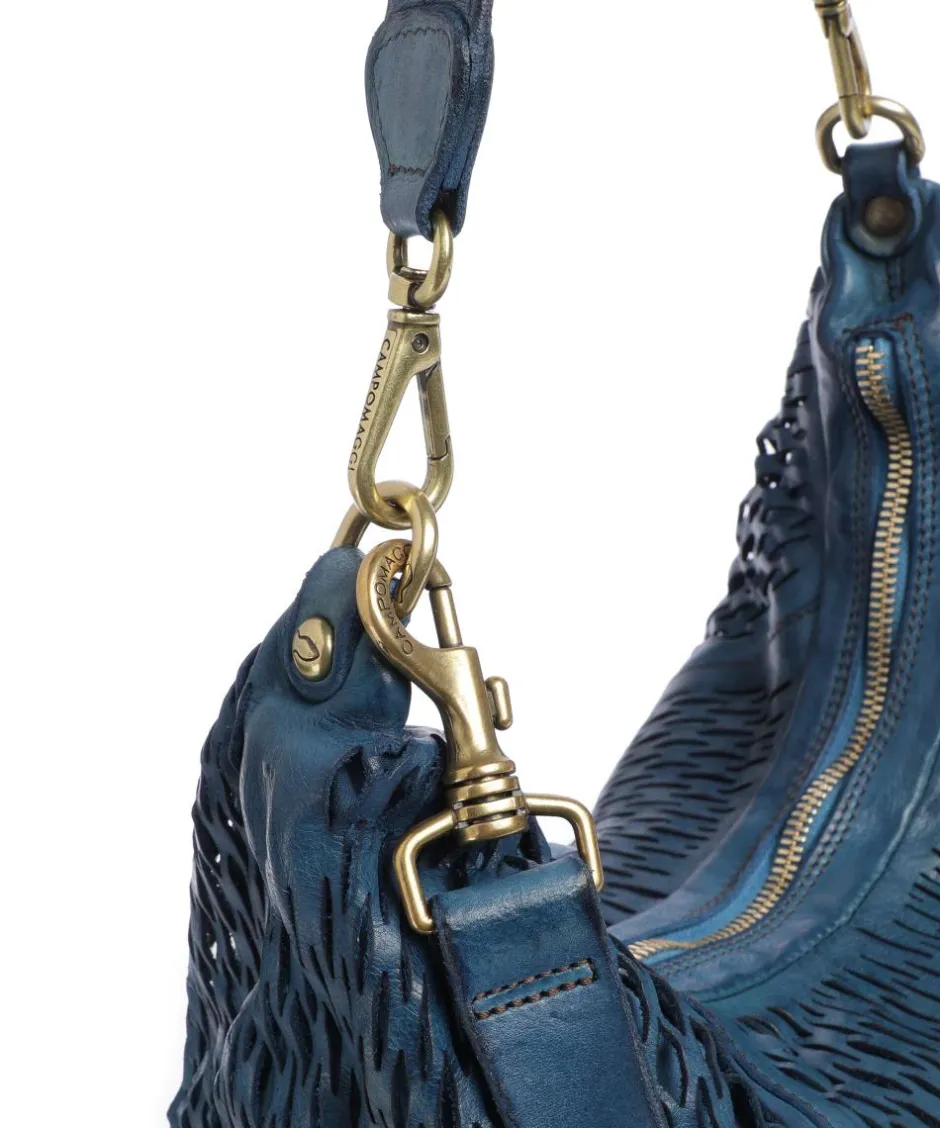 Campomaggi Shoulder Bags|Hobo Bags-Hobo bag grained cow leather