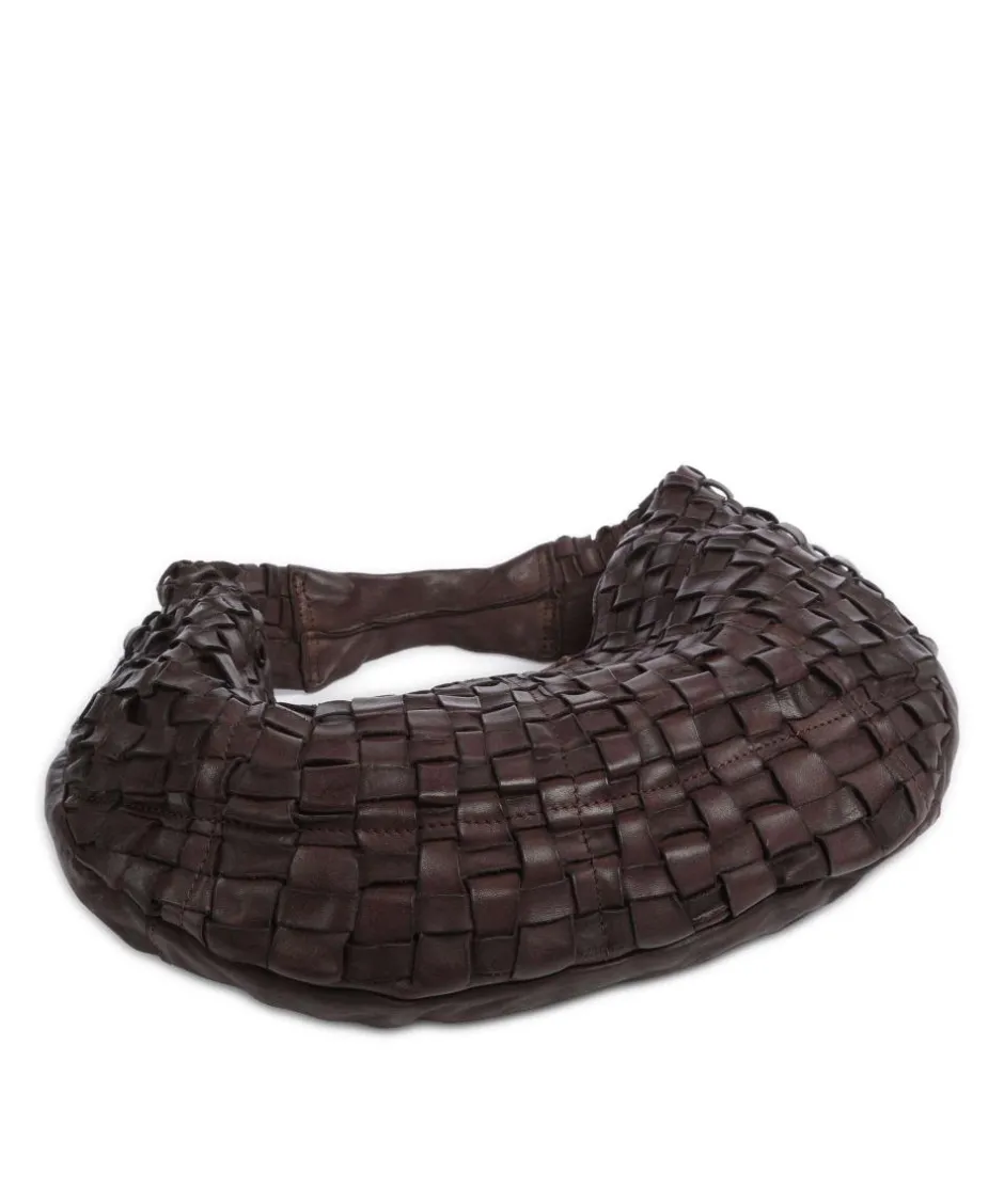 Campomaggi Shoulder Bags|Hobo Bags-Hobo bag grained cow leather