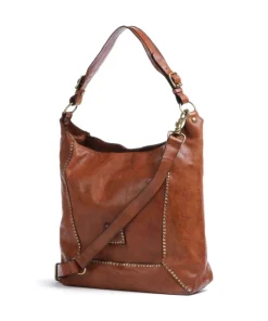 Campomaggi Shoulder Bags|Hobo Bags-Hobo bag grained cow leather