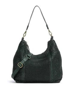 Campomaggi Shoulder Bags|Hobo Bags-Hobo bag grained cow leather