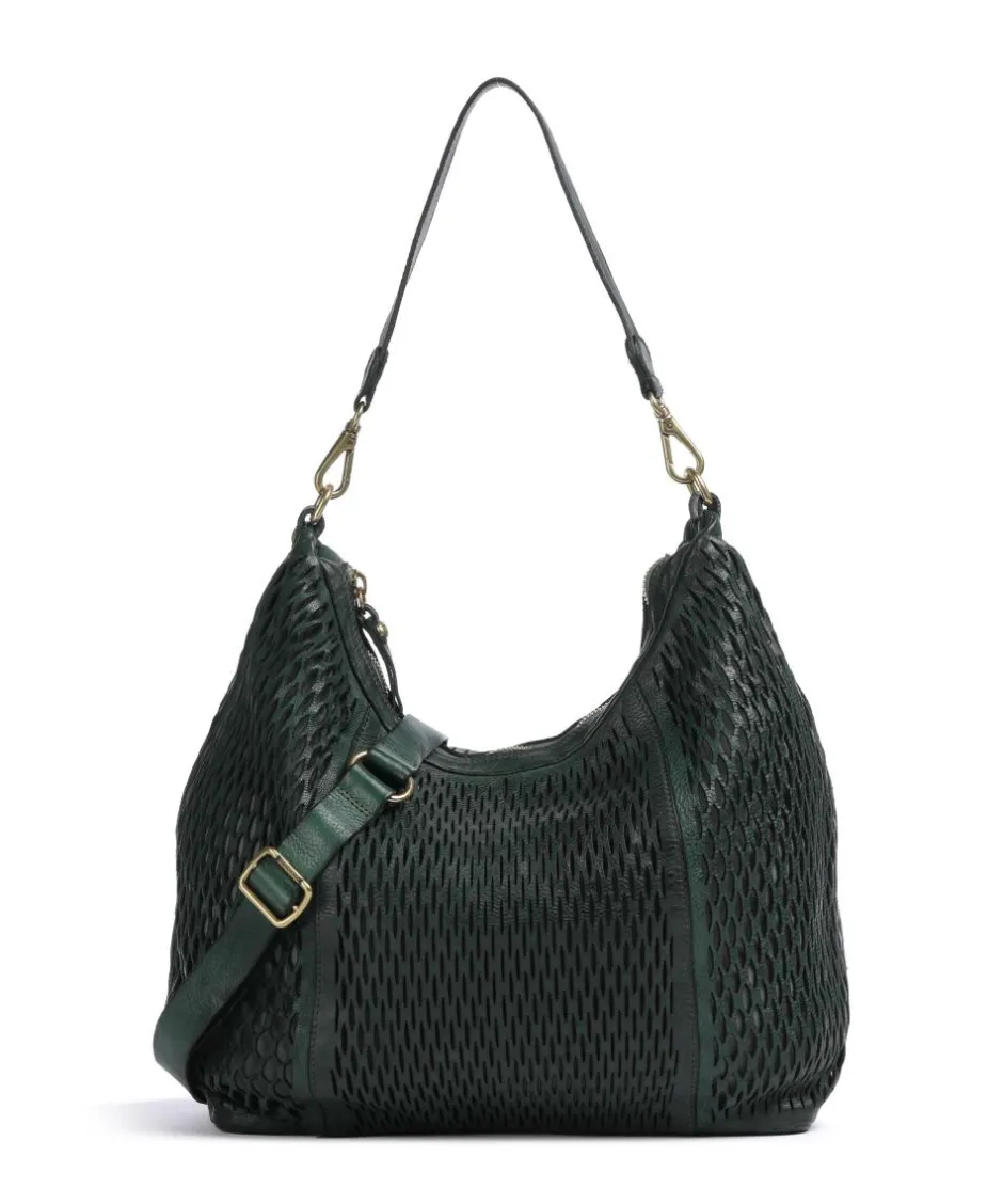 Campomaggi Shoulder Bags|Hobo Bags-Hobo bag grained cow leather