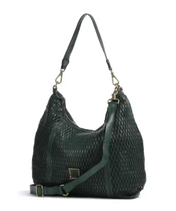 Campomaggi Shoulder Bags|Hobo Bags-Hobo bag grained cow leather