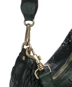 Campomaggi Shoulder Bags|Hobo Bags-Hobo bag grained cow leather