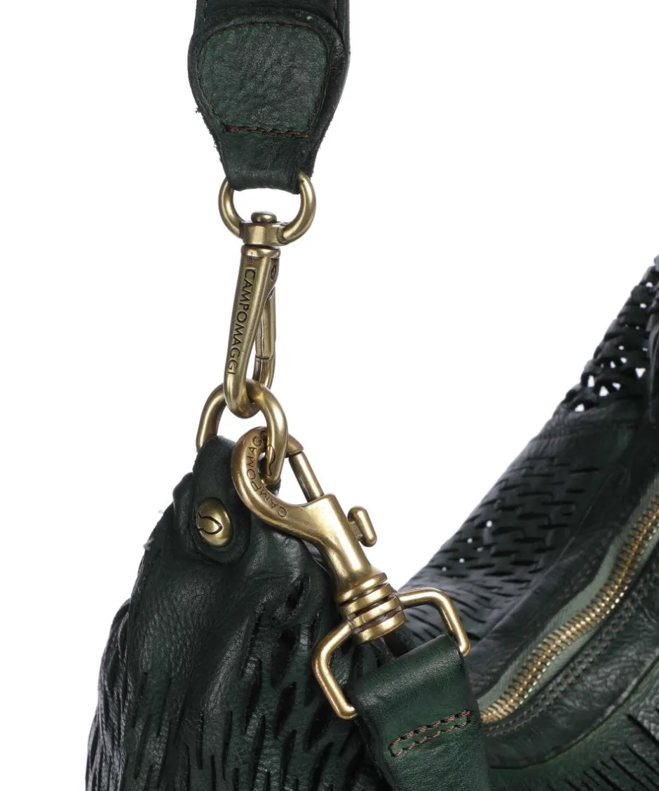 Campomaggi Shoulder Bags|Hobo Bags-Hobo bag grained cow leather