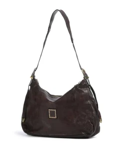 Campomaggi Shoulder Bags|Hobo Bags-Hobo bag grained cow leather