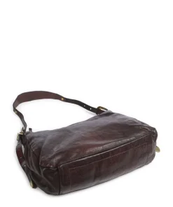 Campomaggi Shoulder Bags|Hobo Bags-Hobo bag grained cow leather