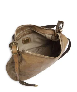 Campomaggi Shoulder Bags|Hobo Bags-Hobo bag grained cow leather