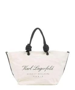 Karl Lagerfeld Tote Bags-Hotel Karl Tote bag canvas