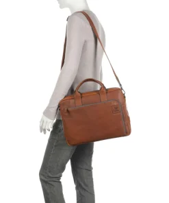 Strellson Business- & Laptop Bags-Hyde Briefcase 15″ grained leather