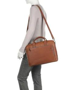 Strellson Business- & Laptop Bags-Hyde Briefcase 15″ grained leather
