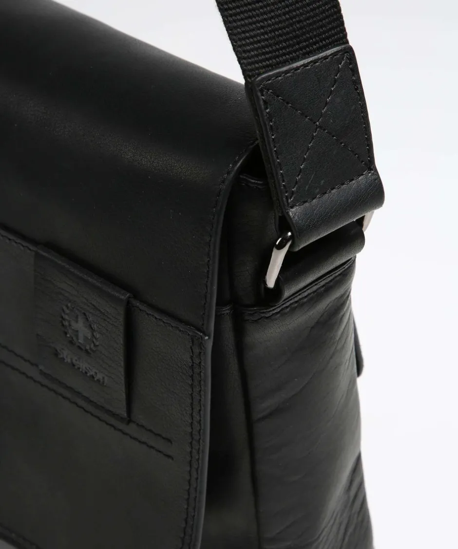 Strellson Business- & Laptop Bags|Crossbody Bags-Hyde Messenger bag leather