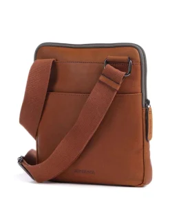 Strellson Crossbody Bags-Hyde Park Brian Crossbody bag fine grain leather