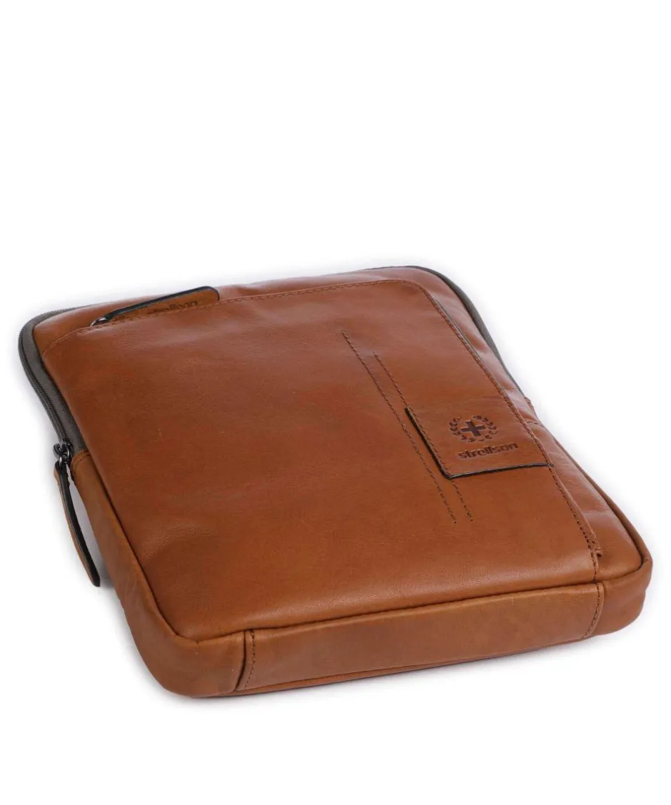 Strellson Crossbody Bags-Hyde Park Brian Crossbody bag fine grain leather