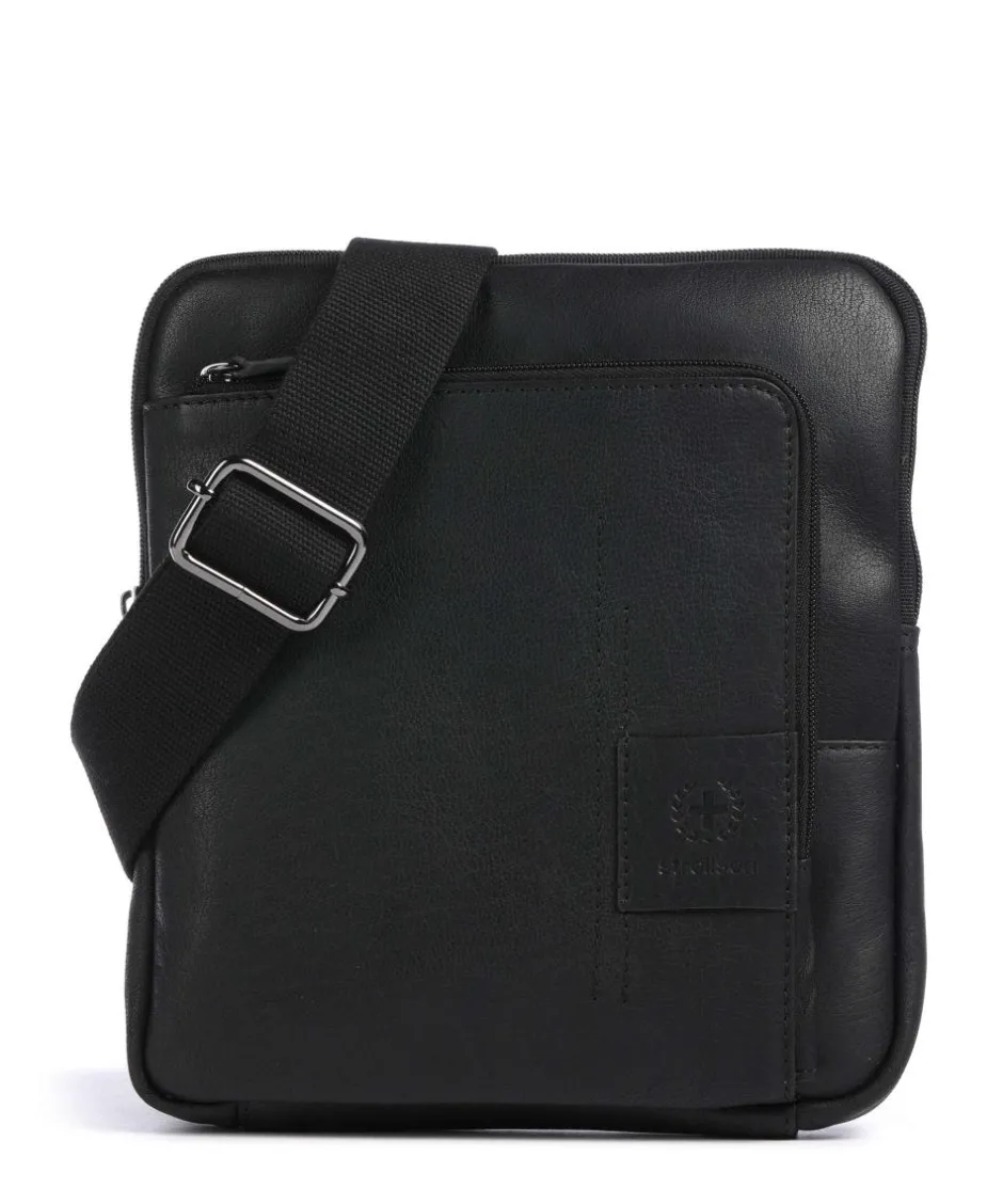 Strellson Crossbody Bags-Hyde Park Brian Crossbody bag fine grain leather