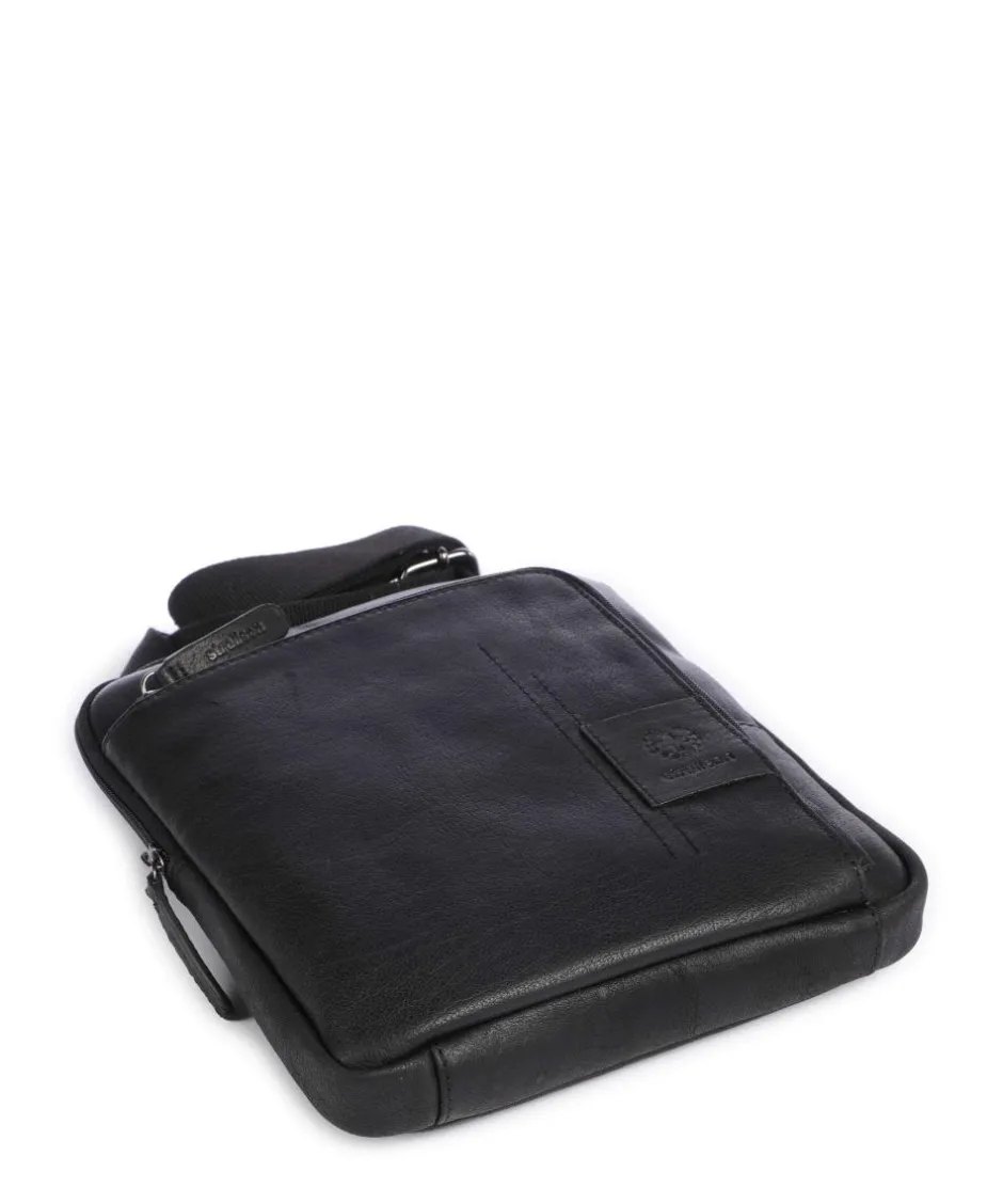 Strellson Crossbody Bags-Hyde Park Brian Crossbody bag fine grain leather