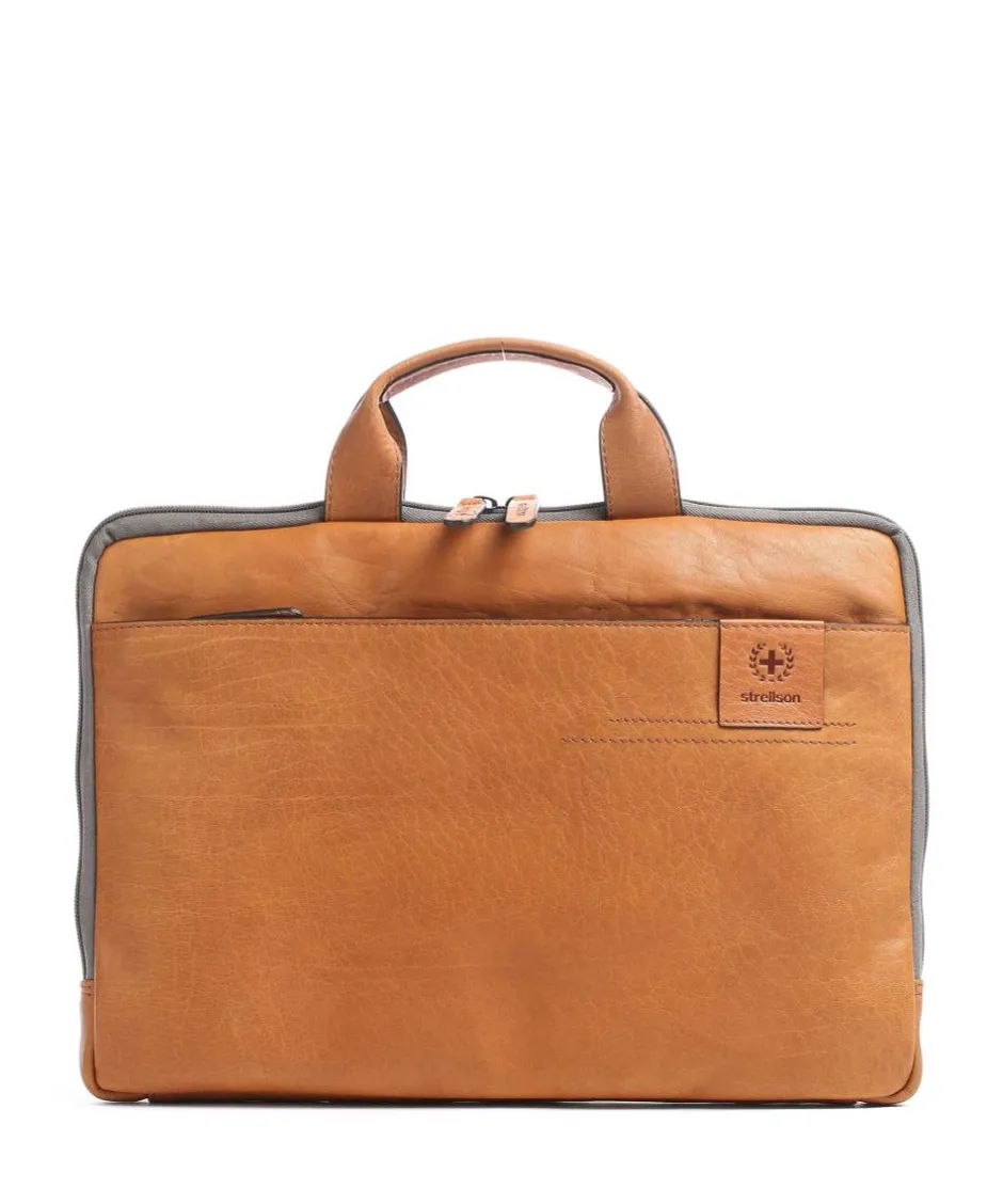 Strellson Business- & Laptop Bags-Hyde Park Briefcase leather