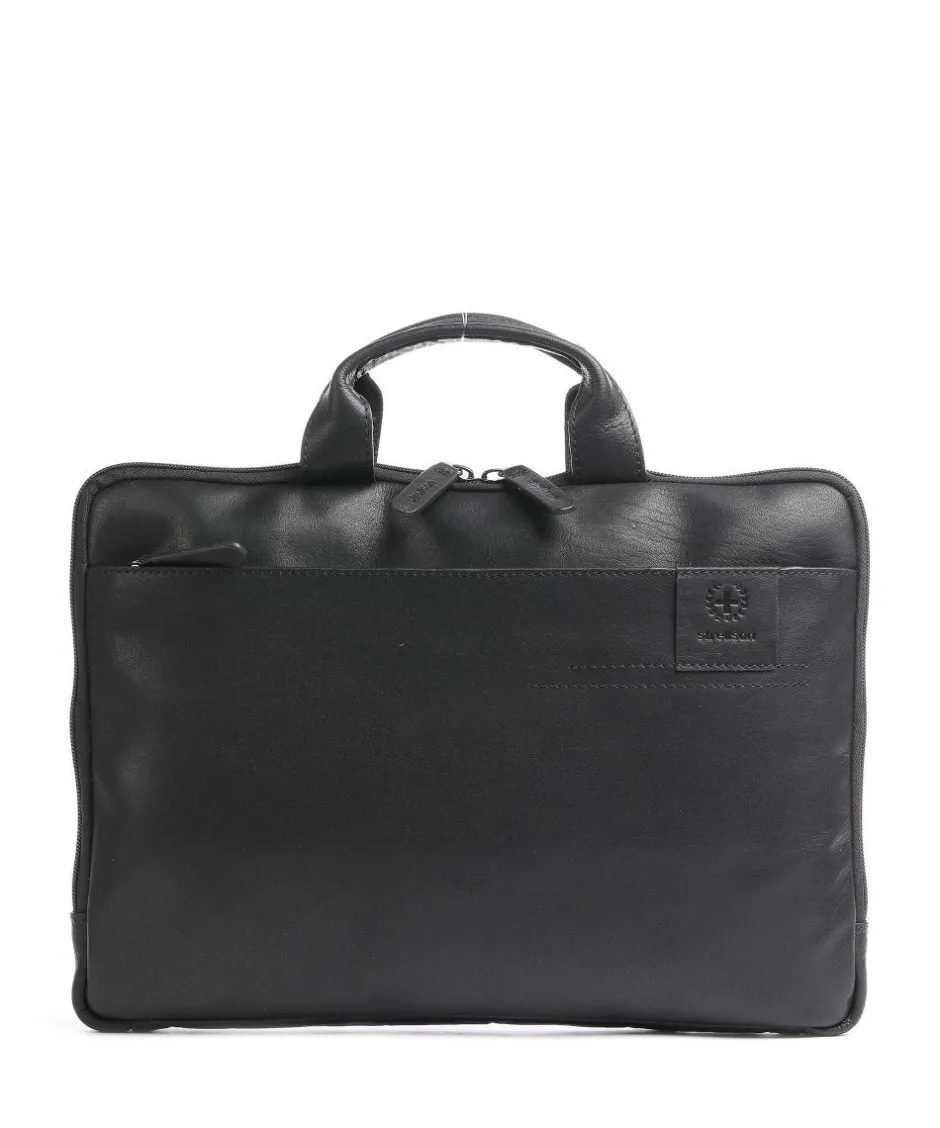 Strellson Business- & Laptop Bags-Hyde Park Briefcase leather