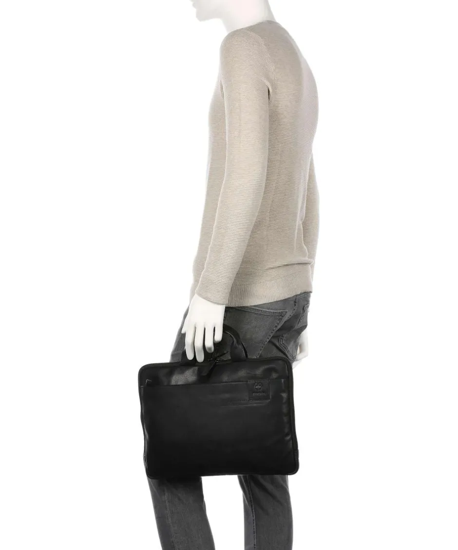 Strellson Business- & Laptop Bags-Hyde Park Briefcase leather