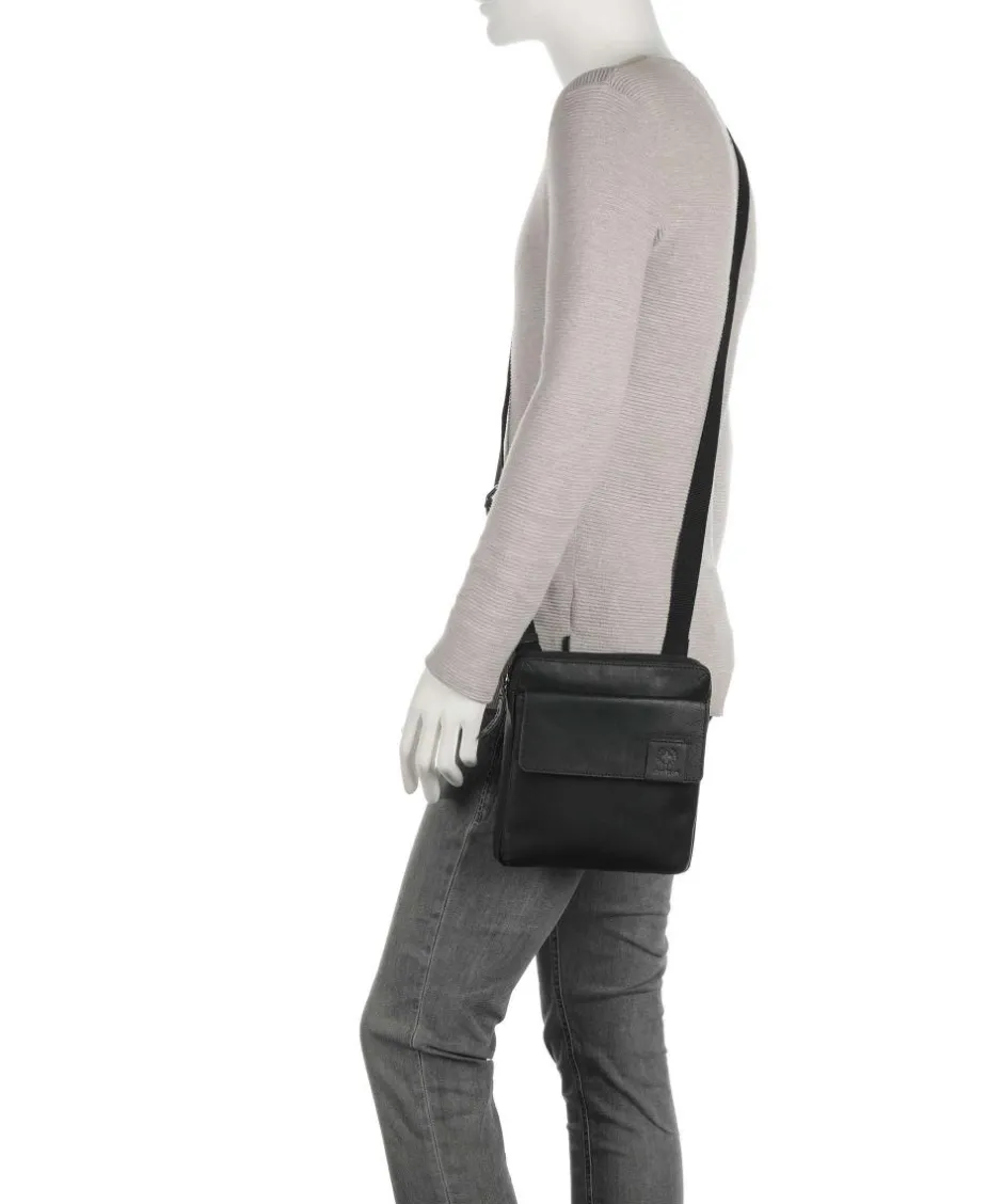 Strellson Crossbody Bags-Hyde Park Crossbody bag grained cow leather
