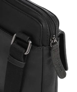 Strellson Crossbody Bags-Hyde Park Crossbody bag grained cow leather