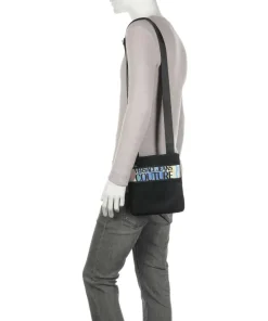 Versace Jeans Couture Crossbody Bags-Iconic Logo Crossbody bag polyamide
