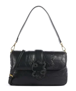 Just Cavalli Shoulder Bags|Crossbody Bags-Iconic Snakes Puffy Shoulder bag imitation leather