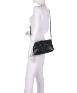 Just Cavalli Shoulder Bags|Crossbody Bags-Iconic Snakes Puffy Shoulder bag imitation leather