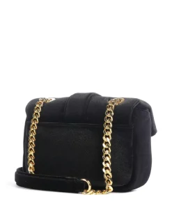 Just Cavalli Shoulder Bags|Crossbody Bags-Iconic Snakes Puffy Shoulder bag velvet fabric