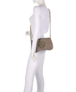 Just Cavalli Shoulder Bags-Iconic Snakes Shoulder bag imitation leather