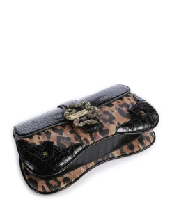 Just Cavalli Shoulder Bags-Iconic Snakes Shoulder bag imitation leather