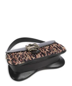 Just Cavalli Shoulder Bags-Iconic Snakes Shoulder bag nylon