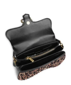 Just Cavalli Shoulder Bags-Iconic Snakes Shoulder bag nylon