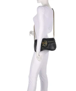 Just Cavalli Shoulder Bags-Iconic Snakes Shoulder bag imitation leather