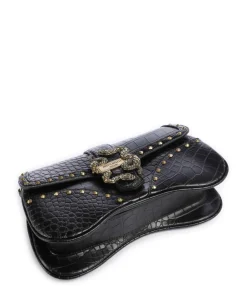 Just Cavalli Shoulder Bags-Iconic Snakes Shoulder bag imitation leather