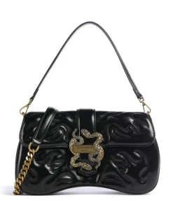 Just Cavalli Shoulder Bags-Iconic Snakes Shoulder bag imitation leather