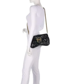 Just Cavalli Shoulder Bags-Iconic Snakes Shoulder bag imitation leather