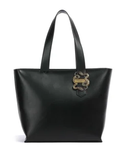 Just Cavalli Tote Bags-Iconic Snakes Tote bag imitation leather