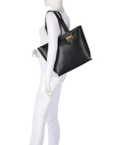 Just Cavalli Tote Bags-Iconic Snakes Tote bag imitation leather
