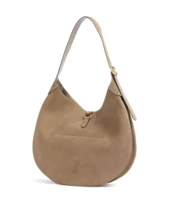 Polo Ralph Lauren Shoulder Bags|Hobo Bags-ID Collection Medium Hobo bag brushed leather
