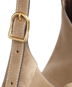 Polo Ralph Lauren Shoulder Bags|Hobo Bags-ID Collection Medium Hobo bag brushed leather