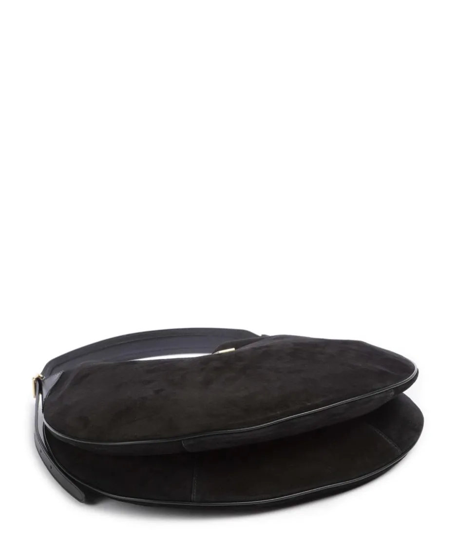 Polo Ralph Lauren Shoulder Bags|Hobo Bags-ID Collection Medium Hobo bag brushed cow leather