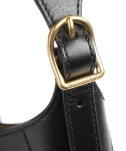 Polo Ralph Lauren Shoulder Bags|Hobo Bags-ID Collection Medium Hobo bag fine grain cow leather