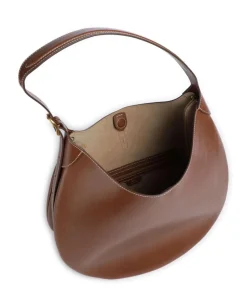 Polo Ralph Lauren Shoulder Bags|Hobo Bags-ID Collection Medium Hobo bag fine grain cow leather