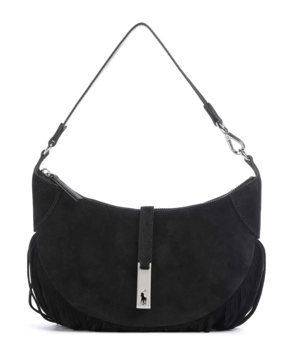 Polo Ralph Lauren Shoulder Bags|Hobo Bags-ID Collection Small Hobo bag brushed cow leather