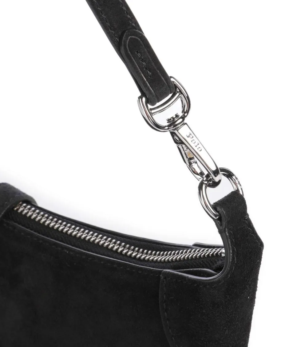 Polo Ralph Lauren Shoulder Bags|Hobo Bags-ID Collection Small Hobo bag brushed cow leather