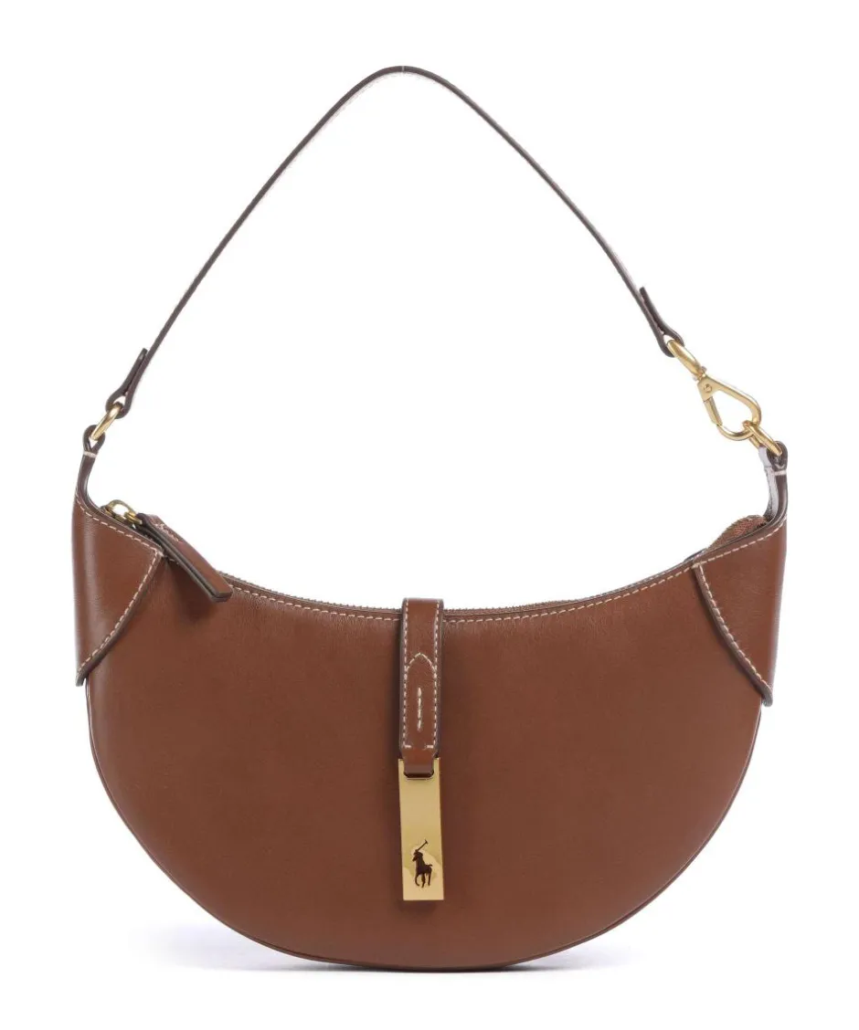 Polo Ralph Lauren Shoulder Bags|Crossbody Bags-ID Collection Small Shoulder bag fine grain cow leather