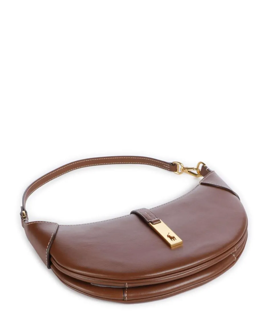 Polo Ralph Lauren Shoulder Bags|Crossbody Bags-ID Collection Small Shoulder bag fine grain cow leather