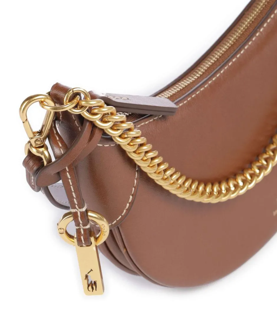 Polo Ralph Lauren Shoulder Bags|Crossbody Bags-ID Collection Small Shoulder bag fine grain cow leather