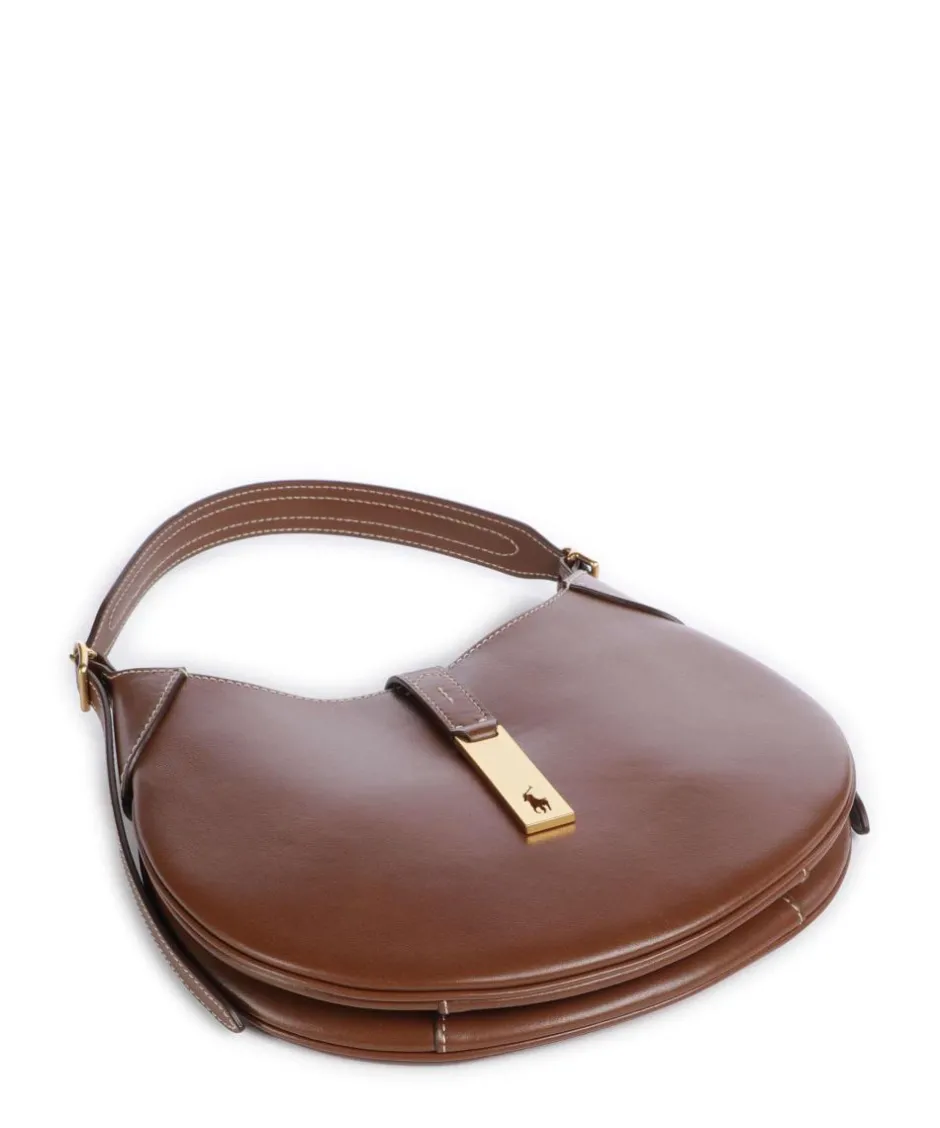 Polo Ralph Lauren Shoulder Bags|Crossbody Bags-ID Collection Small Shoulder bag fine grain cow leather